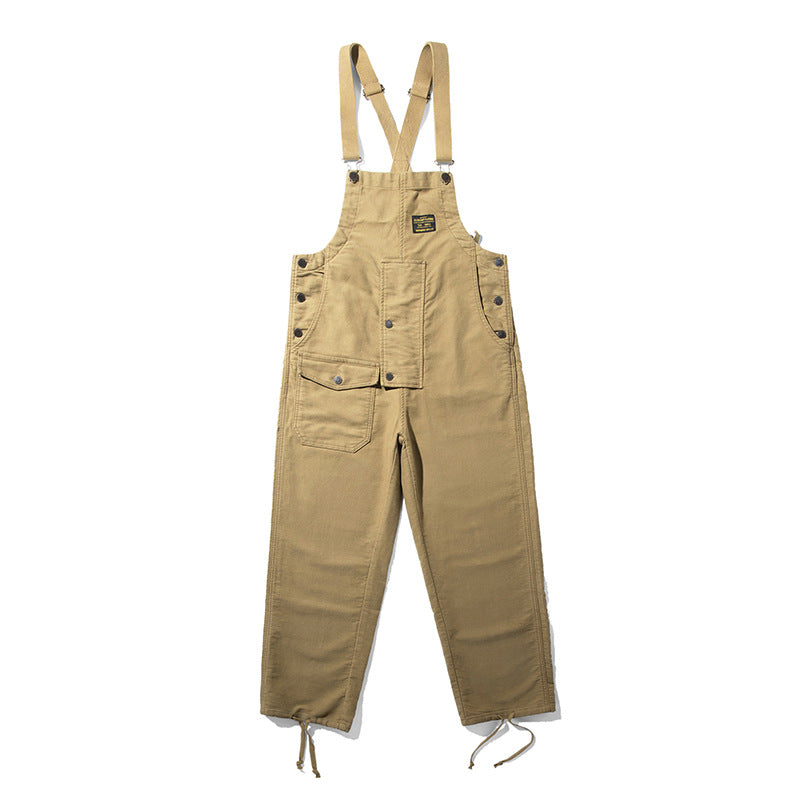 Unisex Moleskin Overalls met Cinch Koord
