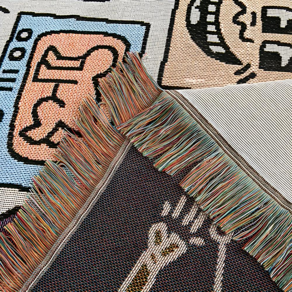 Bold Expressions Tassel Dekentje