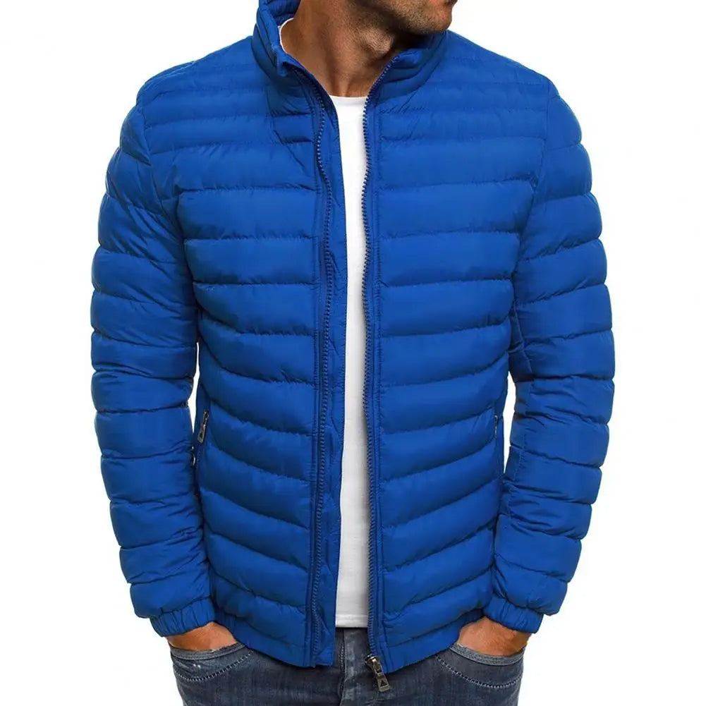Heren Winter Puffer Jas – Warme Gewatteerde Winterjas