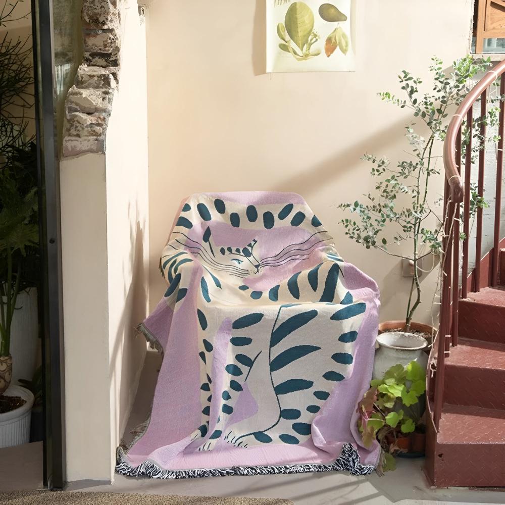 Artful She Tiger Deken