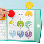 Magnetische Breukenschijf Demonstrator Plastic Voor Wiskunde