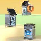 3-in-1 Magnetische Oplader met Alarmklok & Bluetooth Speaker voor Apple