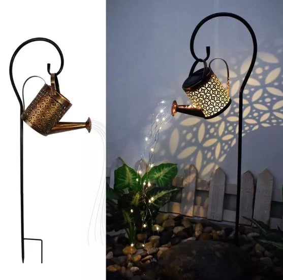 EnchantaCan - Zonne-energie Watering Can met Mystieke Gloed