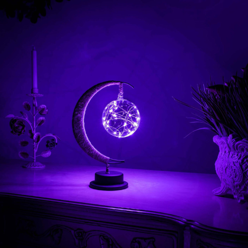 LunaSphere - LED-Maanlamp voor een Betoverende Gloed