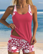 Badpak Setje Luchtige Tanktop en Short Comfort Stijlvol