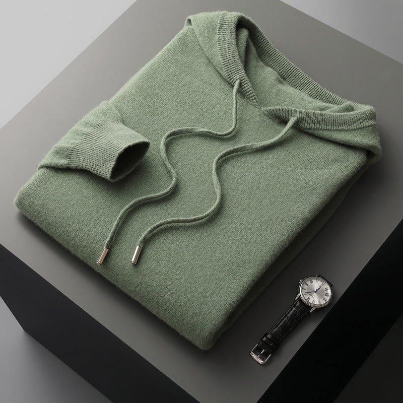 Nils: 100% Australische Wol Hoodie/Trui