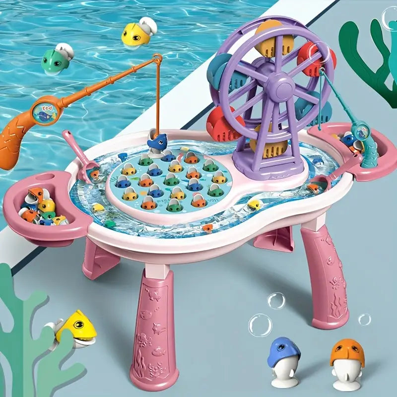 Water Speeltafel Met Magnetische Visjes, Kleurrijk Educatief