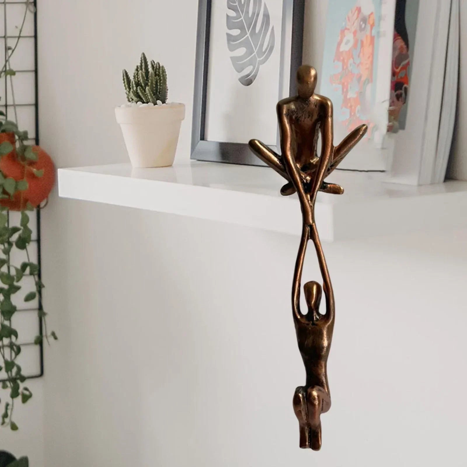 Sculptuur Beeldje Eeuwige Liefde Voor Huisdecoratie Uniek