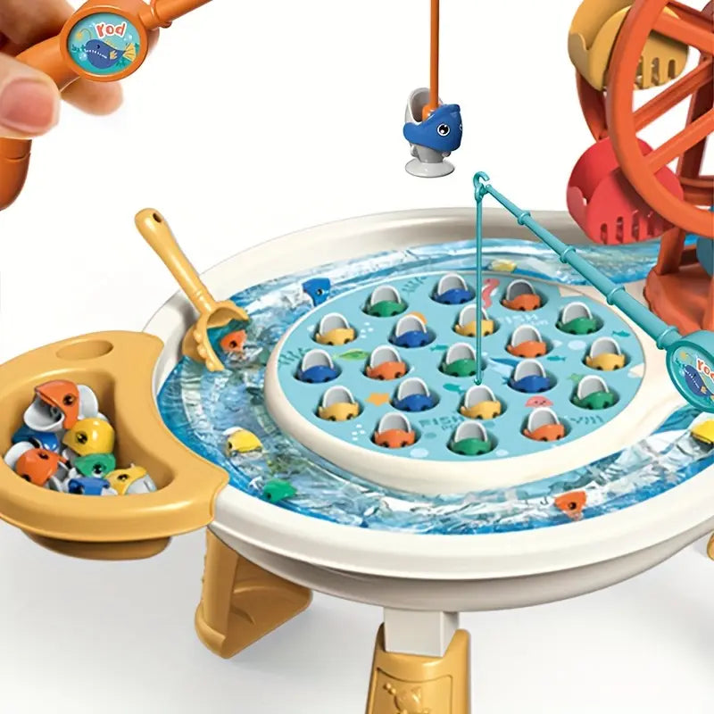 Water Speeltafel Met Magnetische Visjes, Kleurrijk Educatief