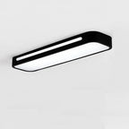 Moderne Nordic Minimalistische Lange LED Dimbare Plafondverlichting voor Woonkamer en Eetkamer