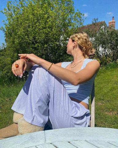 Dames Loungebroek Met Relaxed Fit En Elastische Tailleband Van Zacht En Lichtgewicht Materiaal Voor Comfortabele Ontspanning Thuis