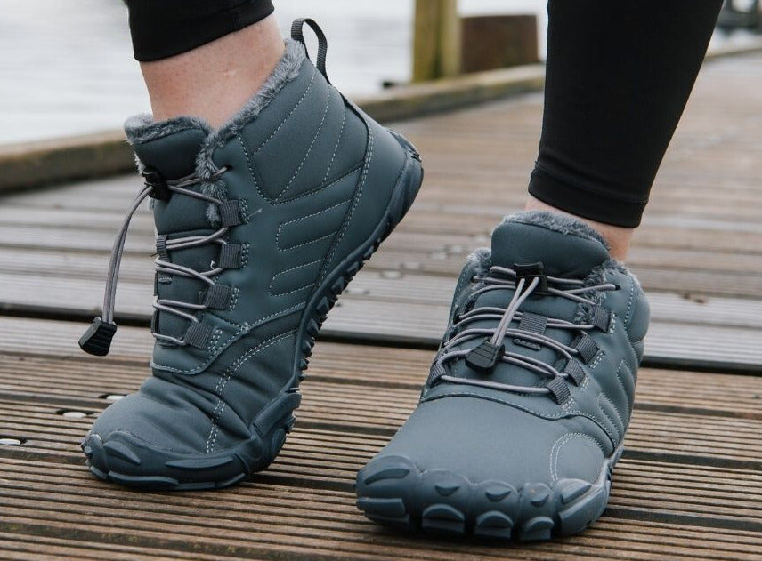 Flex Antislip Waterdichte Winter Barefoot Schoenen voor Dames en Heren met Extra Breedte en Comfortabele Pasvorm