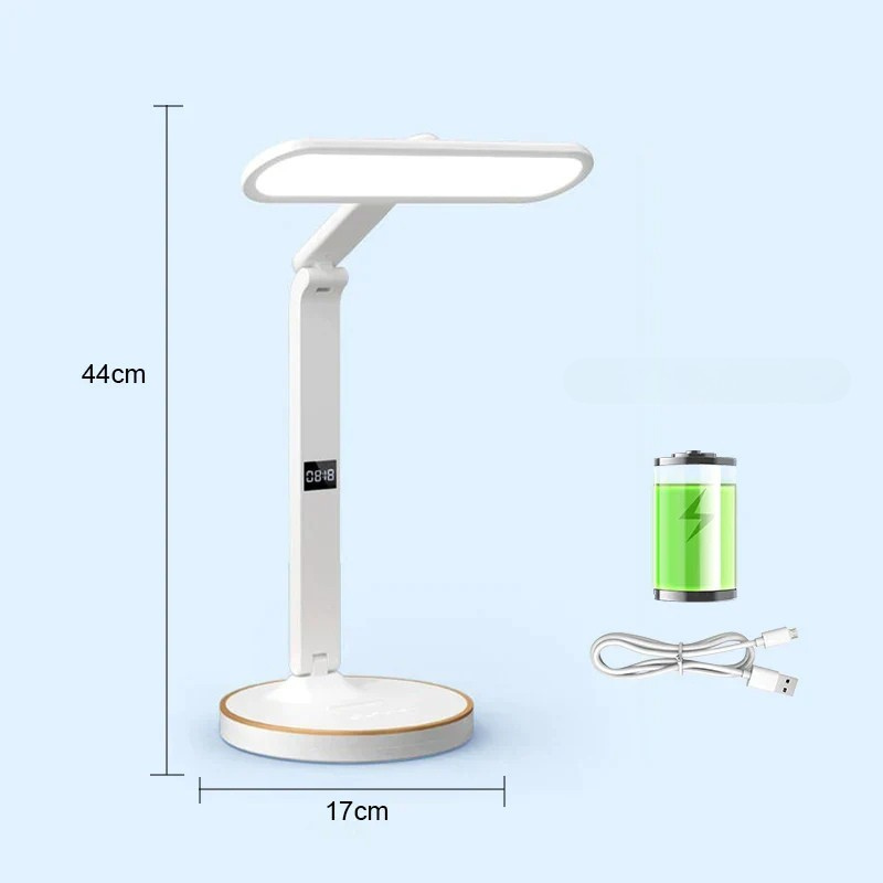 ChronoLight - LED Klok Bureaulamp met Energiezuinige Verlichting en Modern Design