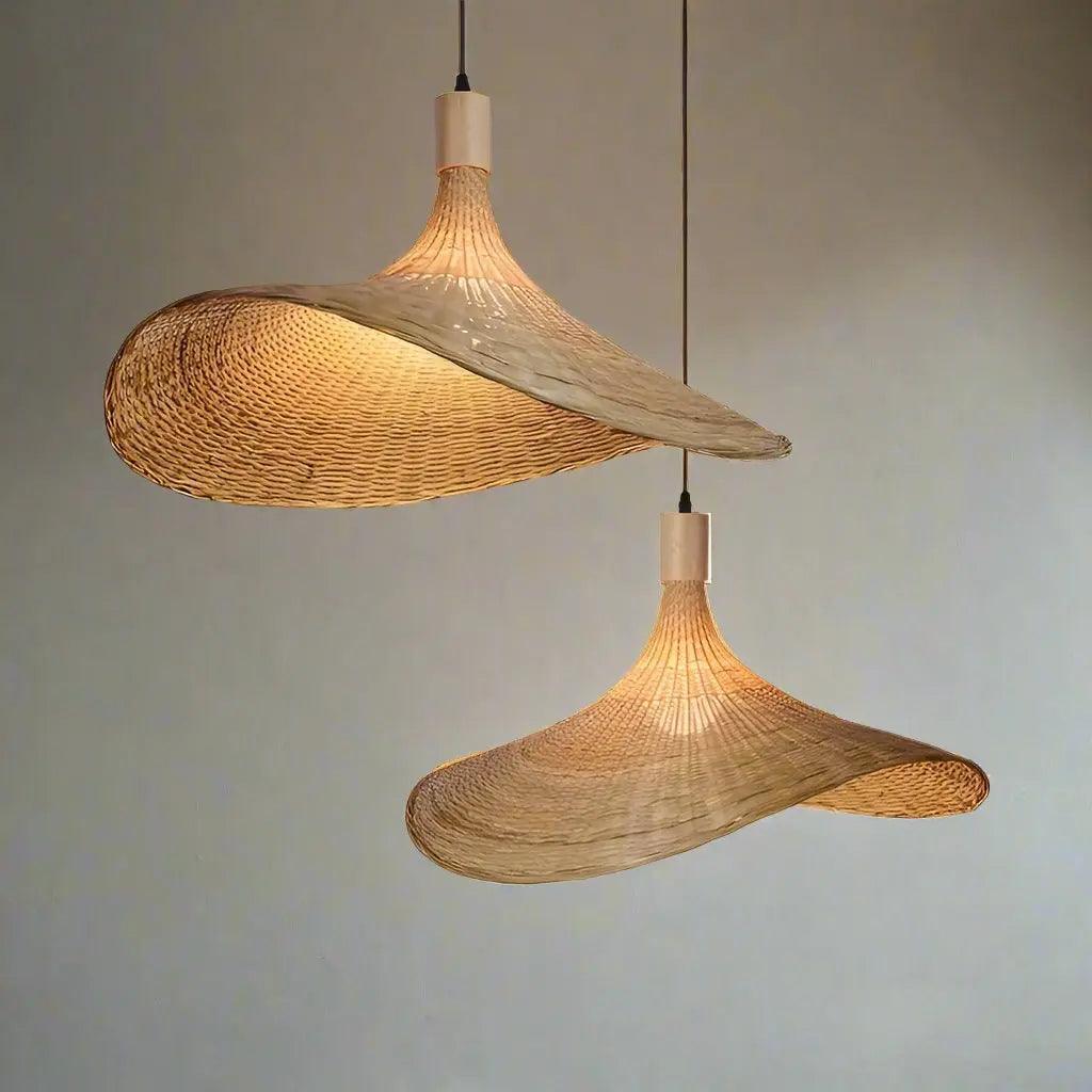 Alma Reed - Houten Hanglamp