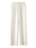 Broek Dames Cashmere Comfort Met Elastische Taille