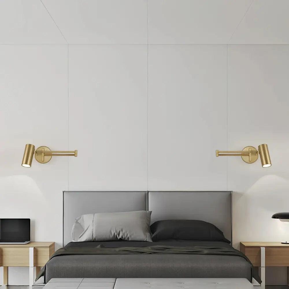 Vejr Lys Wandlamp – Luxe Afwerking met Gouden Details