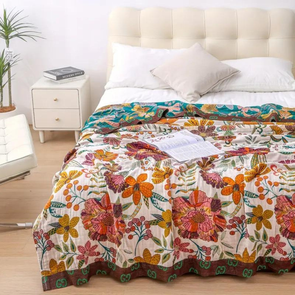Charm Floral Dekentje
