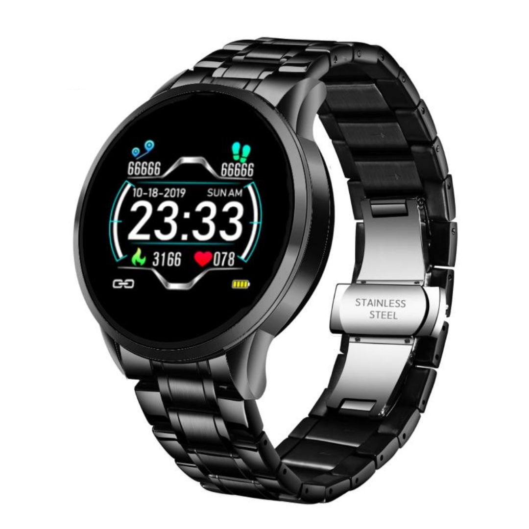 Classic Smartwatch | Klassieke Looks met Hedendaagse Technologie voor Gezondheid en Connectiviteit