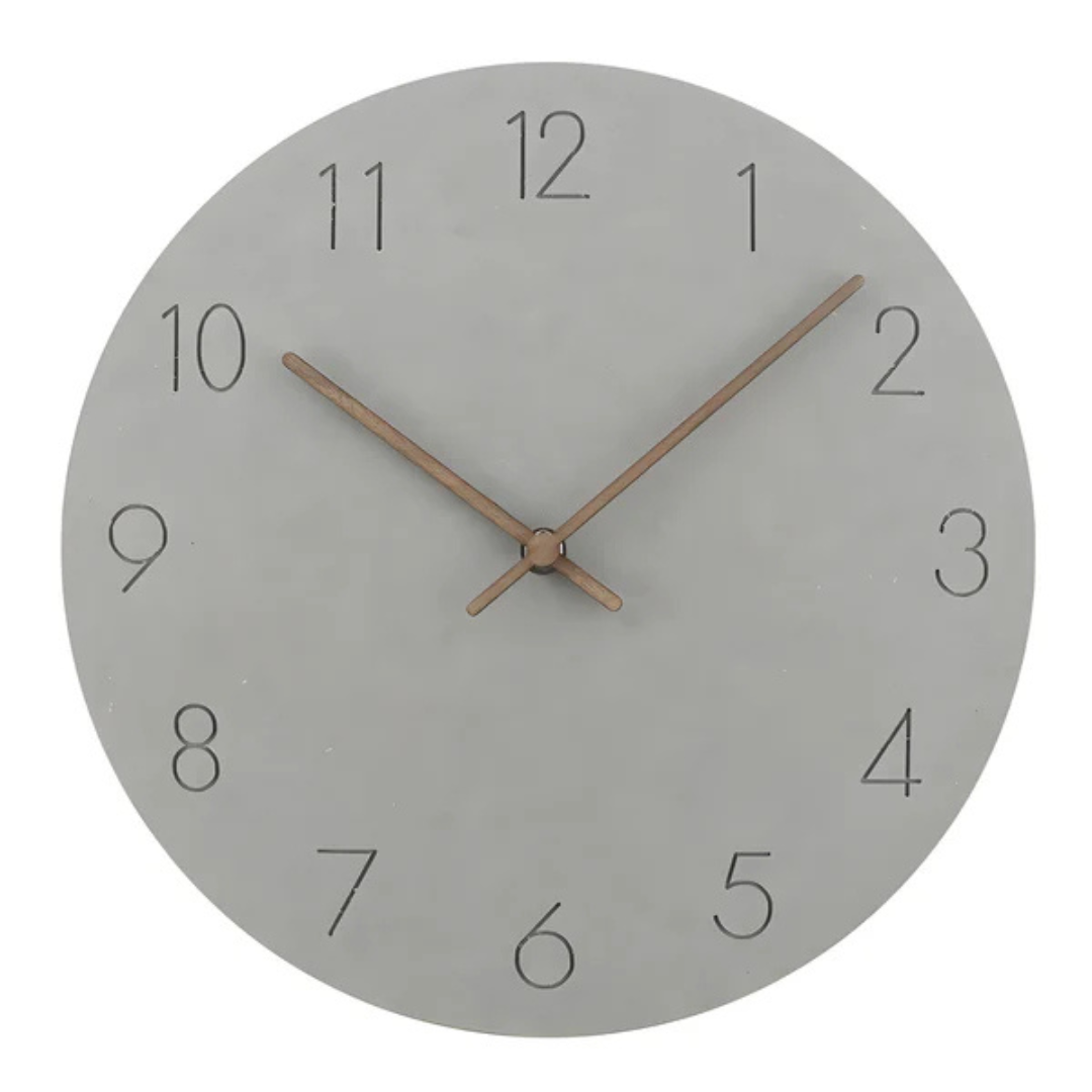 Nork - Minimalistische Houten Wandklok