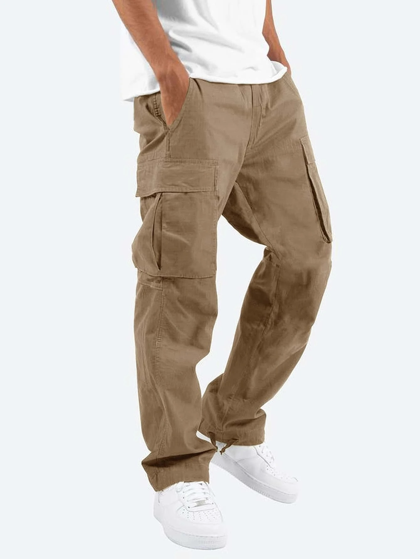 Comfortabele Cargo Casual Broek voor Heren