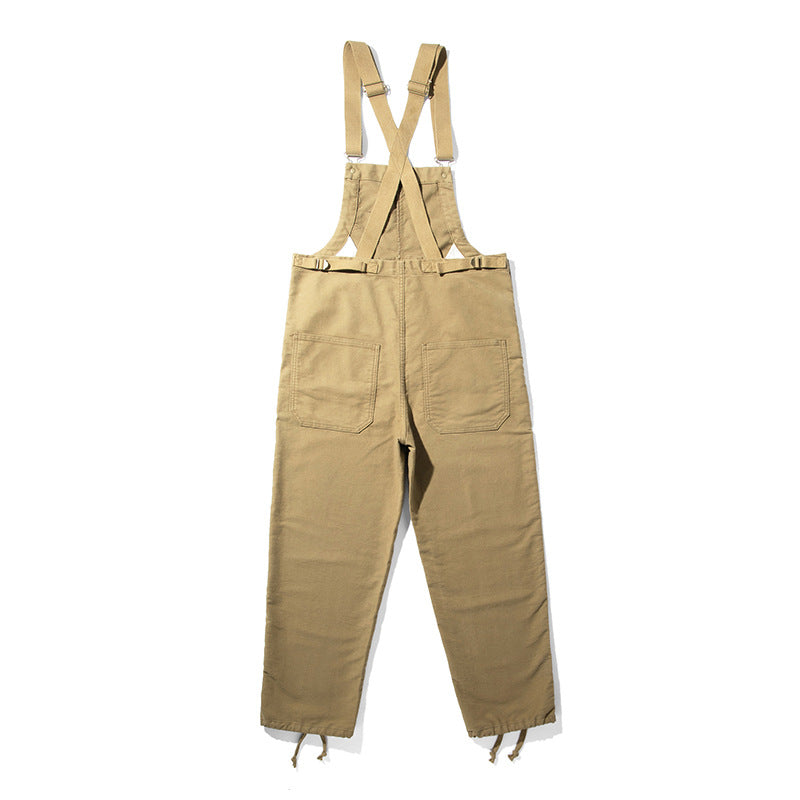 Unisex Moleskin Overalls met Cinch Koord