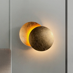 Creativiteit Rotatable Ronde Maan Wandlamp voor Slaapkamer en Woonkamer