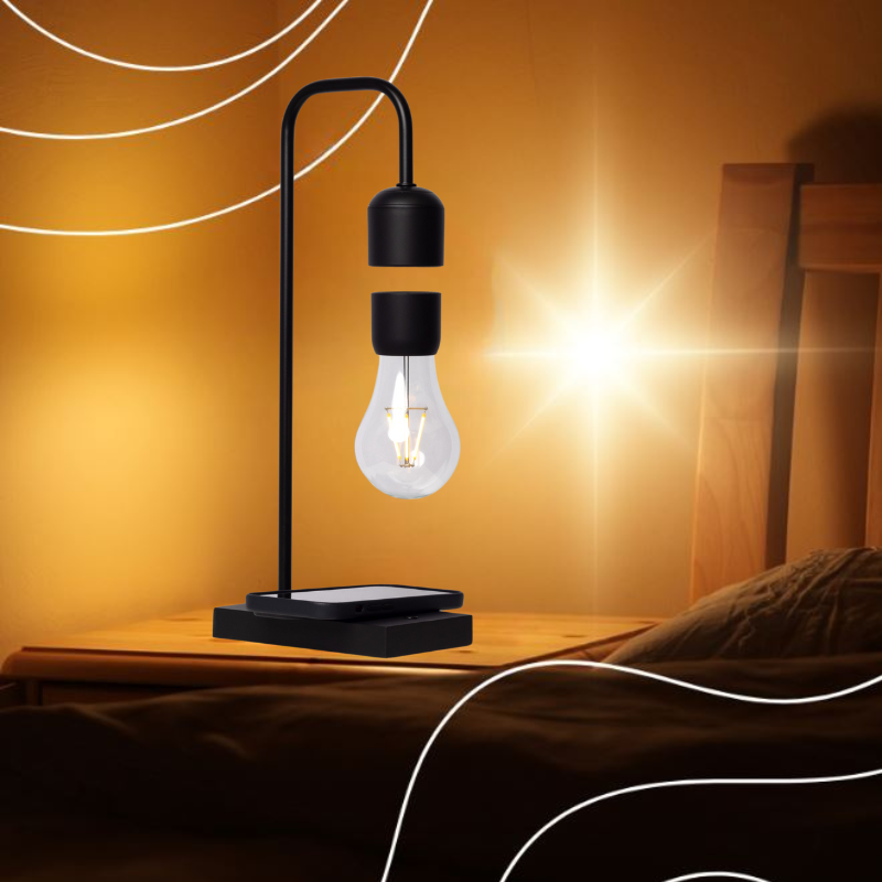 HoverLite - Minimalistische Draadloze Zwevende LED-lamp