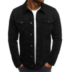 Heren Button Down Jas – Elegante Robuuste Tussenjas