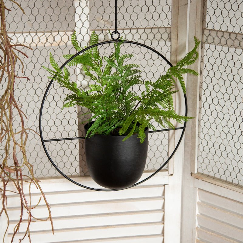 Hangende Bloempot Metalen Ketting Voor Elegante Uitstraling