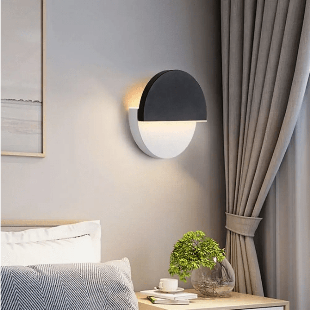 Bølge Stil Wandlamp – Warme Lichtbron met Artistieke Vorm