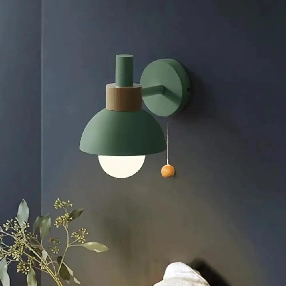 Blå Havn Wandlamp – Minimalistisch en Functioneel in Één