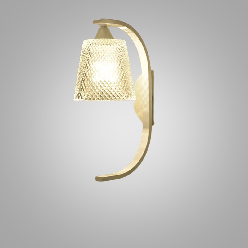 BirdLuxe - Elegante Wandlamp met Vogelontwerp – Hout en Glas voor Slaapkamer