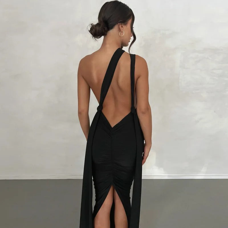 Malia™ - Open V Maxi-jurk