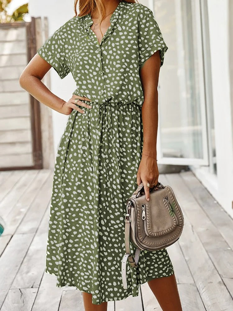 Zomerjurk met print | Luchtig en comfortabel