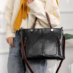 Crossbody tas in leer