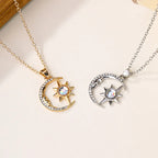 Maansteen - Hangerketting