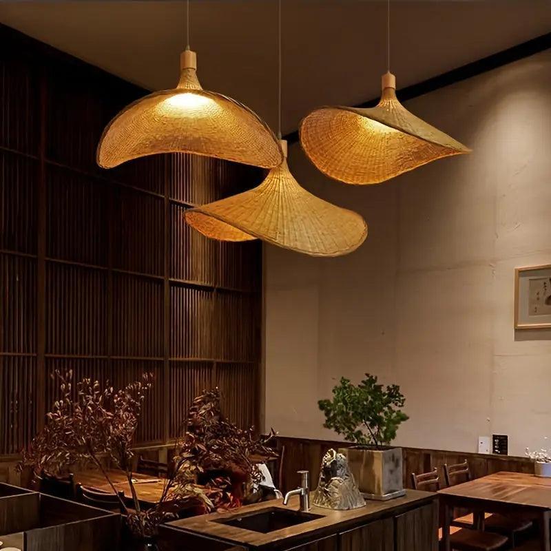 Alma Reed - Houten Hanglamp