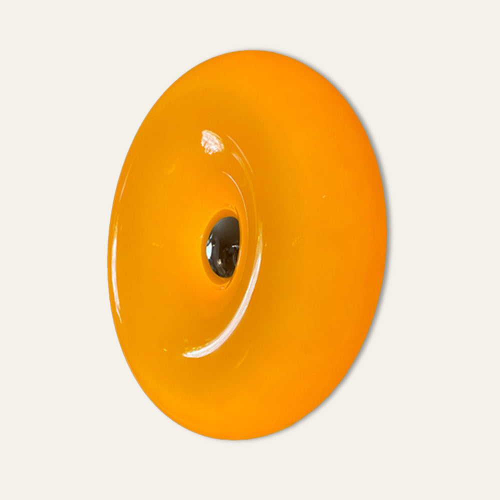 Bauhaus Glazen Donut Wandlamp Modern Decor Met Dimfunctie