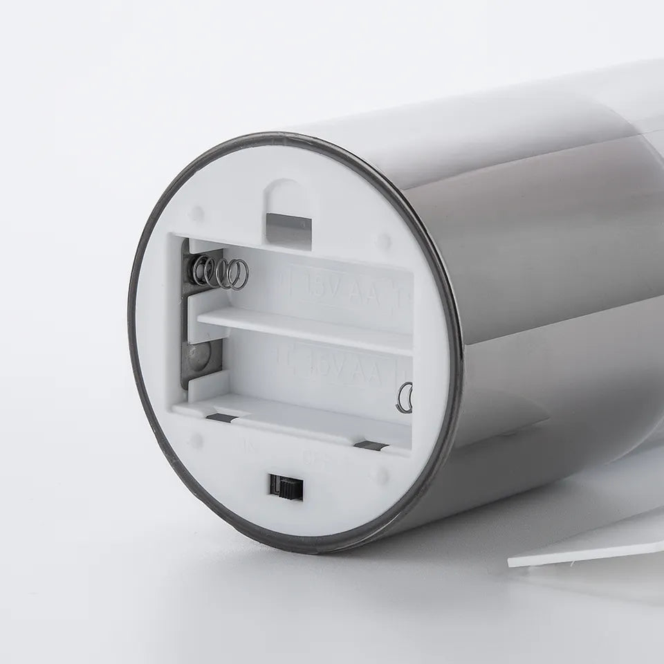 Drie-Set Realistische LED Kaarsen Met Warm Wit Licht En Flikkerend Vlam Effect In Glazen Houder Voor Sfeervolle Binnen- En Buitenruimtes