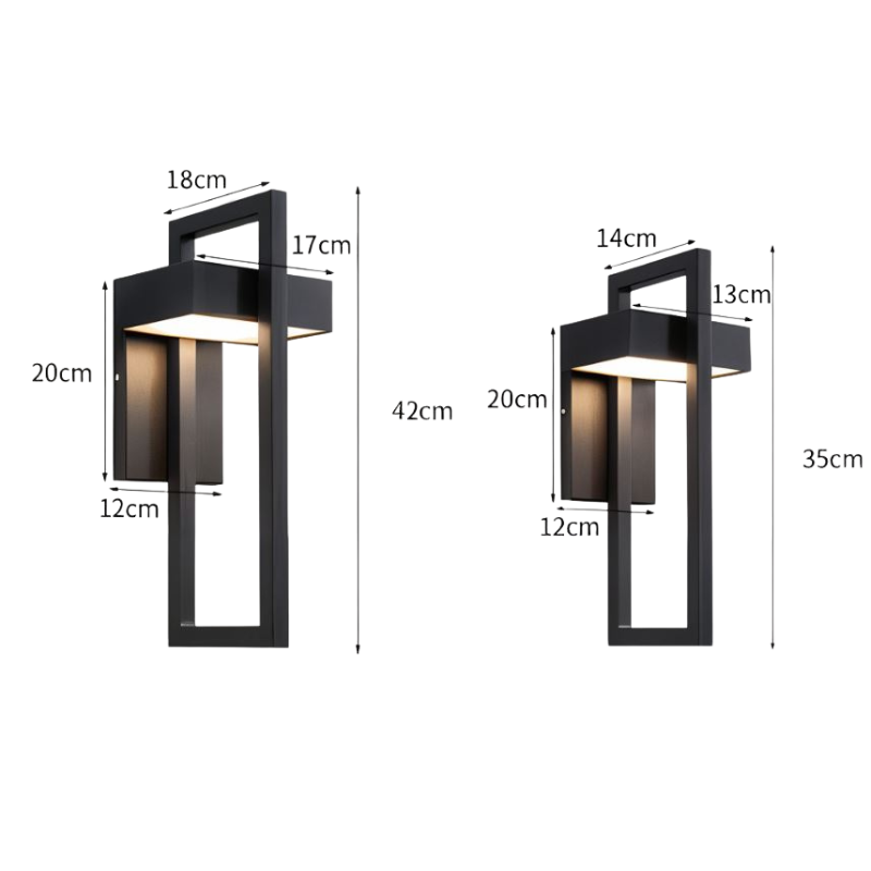 TwilightBeam - Moderne Buitenwandlamp