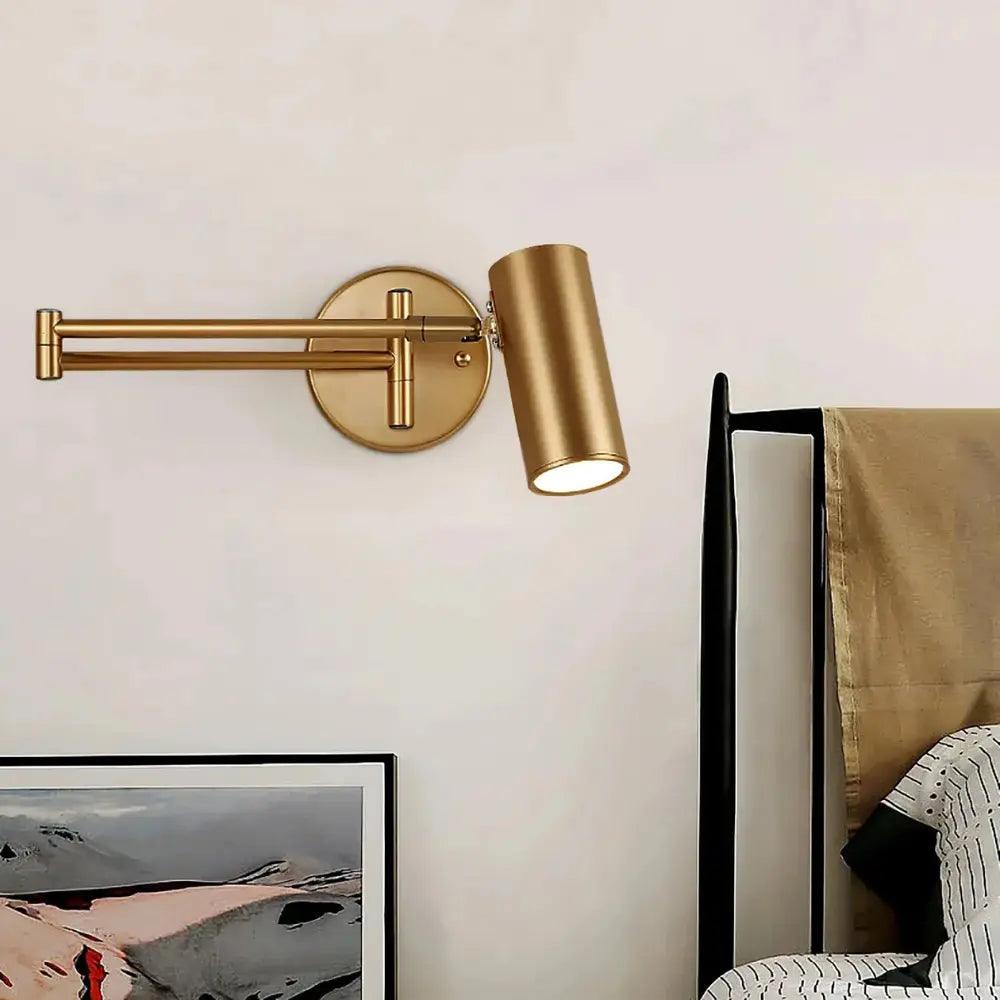 Vejr Lys Wandlamp – Luxe Afwerking met Gouden Details