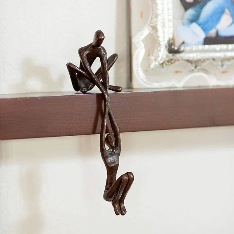 Sculptuur Beeldje Eeuwige Liefde Voor Huisdecoratie Uniek