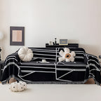 Abstracte Grid Sofa Cover