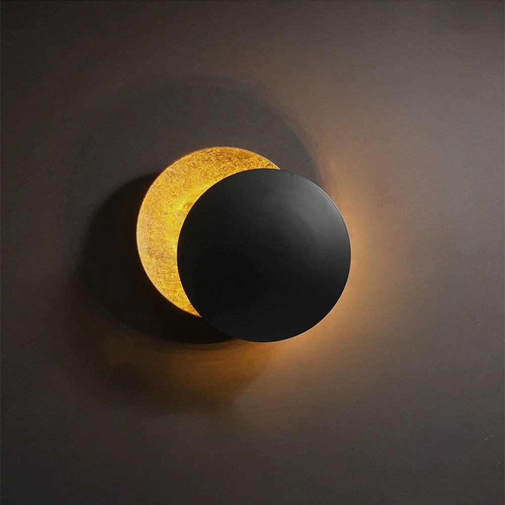 Creativiteit Rotatable Ronde Maan Wandlamp voor Slaapkamer en Woonkamer