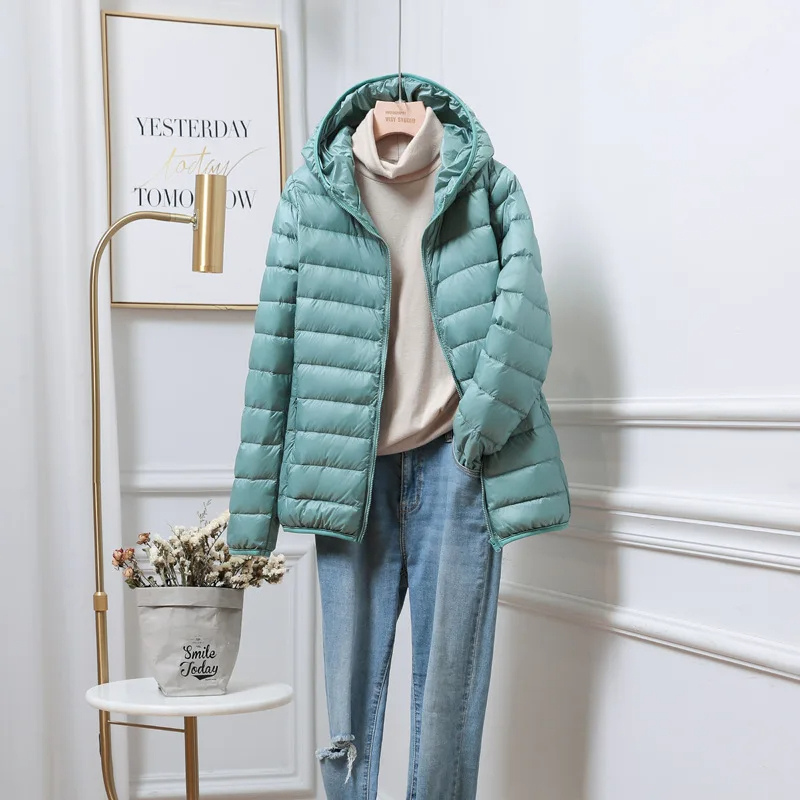 Chāme - Dames Puffer Jacket - Lichtgewicht en met Kap
