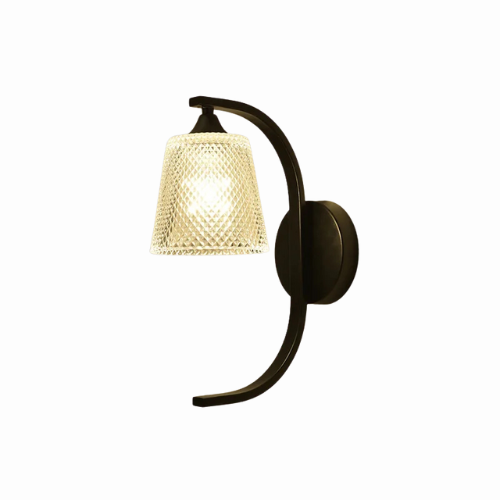 BirdLuxe - Elegante Wandlamp met Vogelontwerp – Hout en Glas voor Slaapkamer