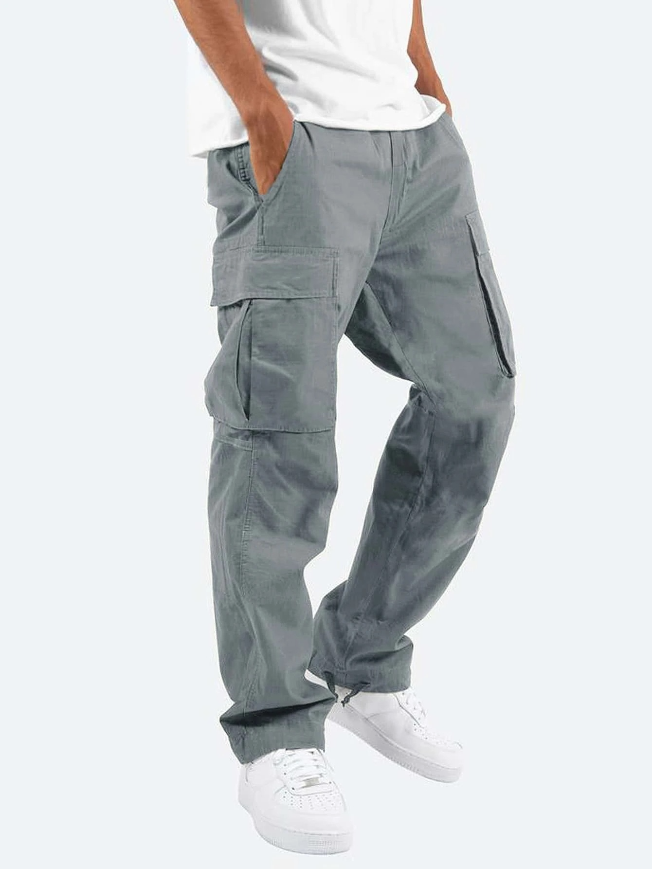 Comfortabele Cargo Casual Broek voor Heren