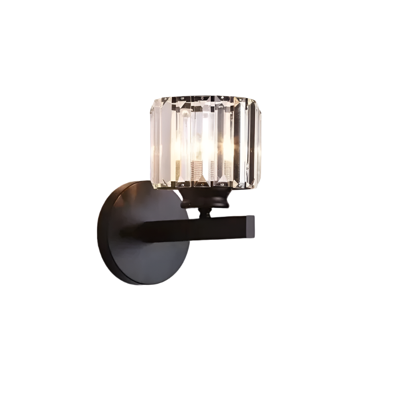 LumaCrystal - Moderne LED Wandlamp met Kristallen Accent
