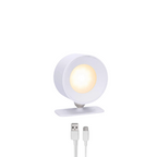 InfiniteGlow I Draadloze Dimbare LED Wandlamp met 360° Draaifunctie