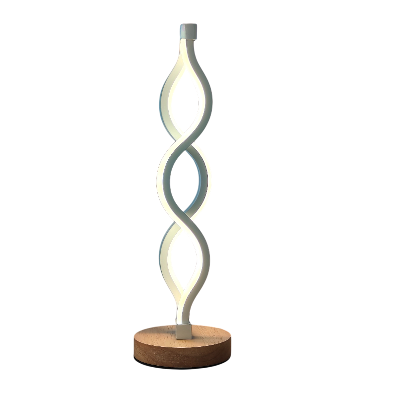 SilverWave - Aluminium LED Bureaulamp met Dimbare Verlichting